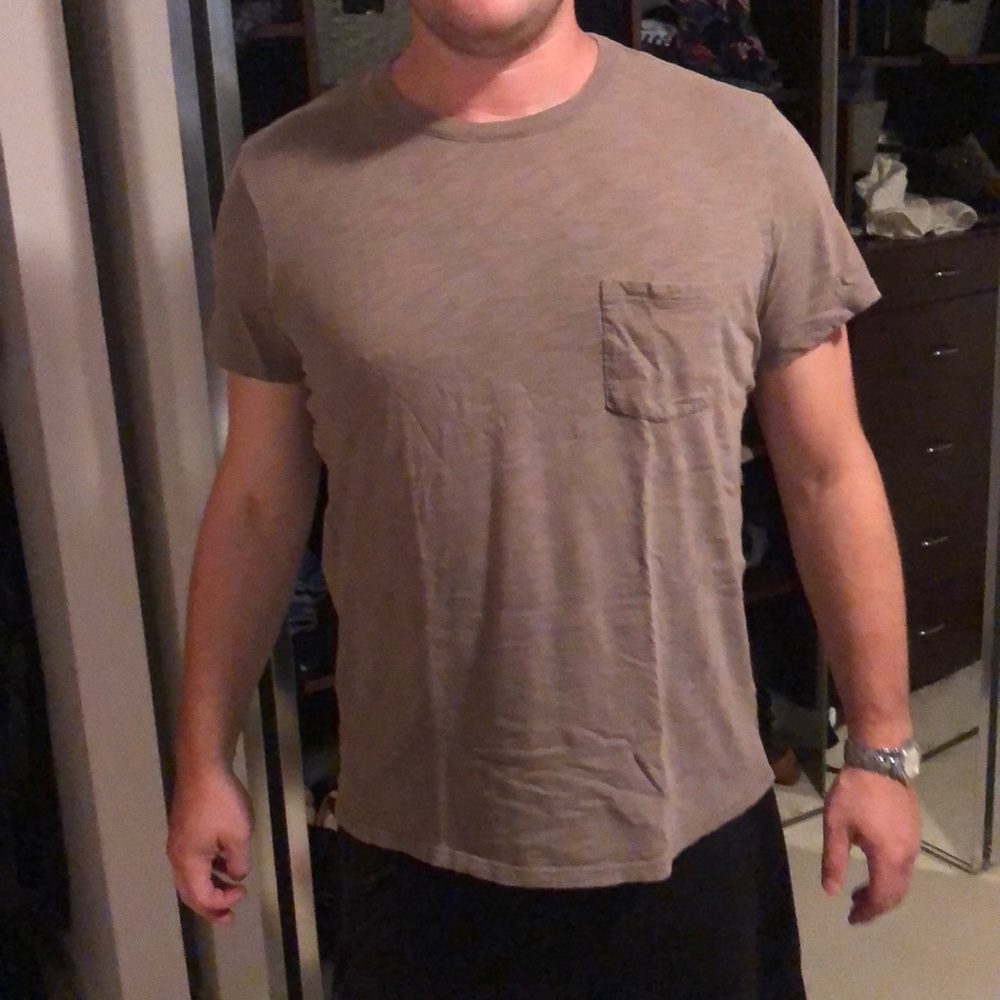 Men’s Vince round neck T-shirt